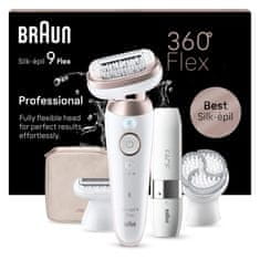 BRAUN Silk-épil 9 Flex 9-360 3D fehér/rózsaszín, epilátor