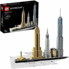 NEW Lego építészeti játékkészlet 21028 New York