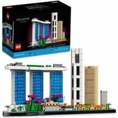 NEW Lego 21057 Szingapúr építészeti játékkészlet