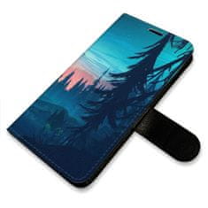 iSaprio Magical Landscape flip tok Samsung Galaxy S22 5G