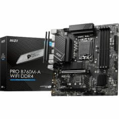 NEW Alaplap MSI PRO B760M-A WIFI DDR4 Intel Intel Intel B760 LGA 1700