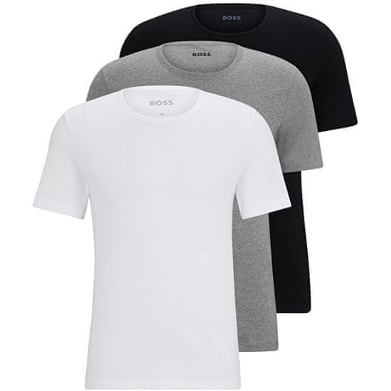 Hugo Boss 3 PACK - férfi póló BOSS Regular Fit 50475284-999