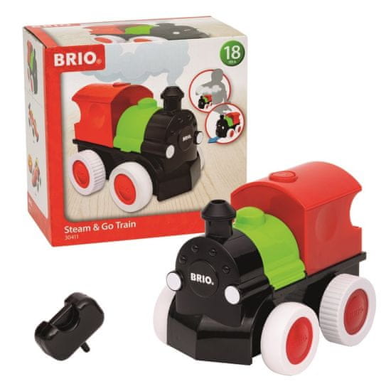 Brio 30411 Gőzmozdony Steam & Go