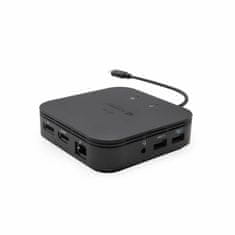 NEW USB hub i-Tec TB3TRAVELDOCKPD60W Fekete 60 W