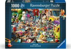 Ravensburger Kutyasétáltató puzzle 1000 darab