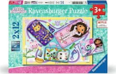 Ravensburger Rejtvény Gábina varázslatos háza 2x12 db