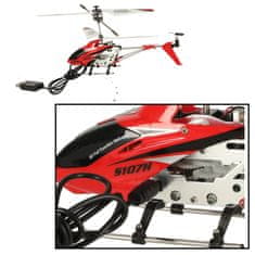 WOWO SYMA S107H Red RC helikopter 2,4 GHz RTF