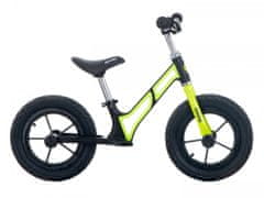 WOWO GIMME Leo Green Balance Bike 12 gyerekeknek 3+