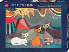 Heye Fém puzzle Sárga szalag 1000 db