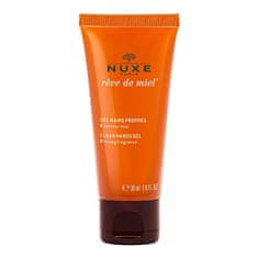 Nuxe Kéztisztító gél nőknek Reve De Miel (Clean Hands Gel) (Mennyiség 30 ml)