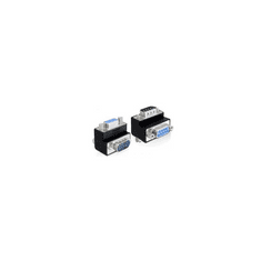 DELOCK Adapter D-Sub9 -> D-Sub9 St/Bu 90° Winkel (65264)