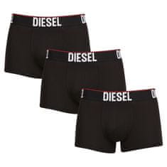 Diesel 3PACK fekete férfi boxeralsó (00ST3V-0AMAH-E4101) - méret M