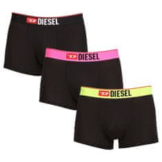 Diesel 3PACK fekete férfi boxeralsó (00ST3V-0AMAI-E6821) - méret M