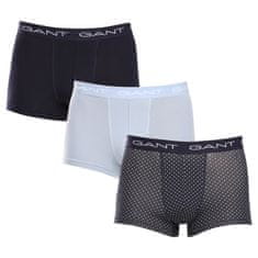 Gant 3PACK tarka férfi boxeralsó (902343013-433) - méret XXL