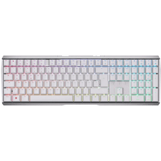 Cherry MX 3.0S Wireless RGB billentyűzet RF vezeték nélküli + Bluetooth QWERTZ Német Fehér (G80-3872LYADE-0)