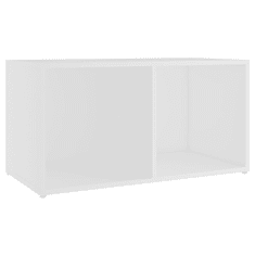 Vidaxl 2 db fehér forgácslap TV-szekrény 72 x 35 x 36,5 cm (3079943)