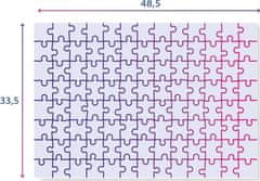 Clementoni Puzzle Stitch 104 darab