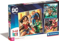 Clementoni Puzzle DC Comics: Justice League 3x48 darab