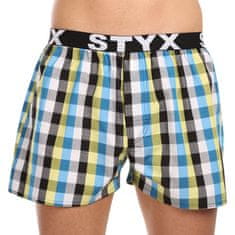 Styx 3PACK Tarka férfi klasszikus boxeralsó sport gumi (3B102426) - méret S