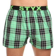 Styx 3PACK Tarka férfi klasszikus boxeralsó sport gumi (3B102729) - méret XXL