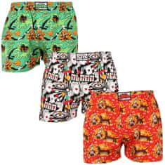 Styx Tarka art 3PACK férfi klasszikus boxeralsó klasszikus gumi (3A15347) - méret XL