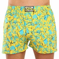 Styx Tarka art 3PACK férfi klasszikus boxeralsó klasszikus gumi (3A11635) - méret XL