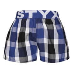 Styx 3PACK gyermek klasszikus boxeralsó sport gumi több színű (3BJ11789) - méret 12-14 éves