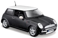 Maisto Matt fekete MINI COOPER modell 1:24