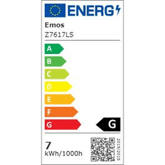 EMOS Ava LED monitor lámpa fekete (Z7617) (Z7617)