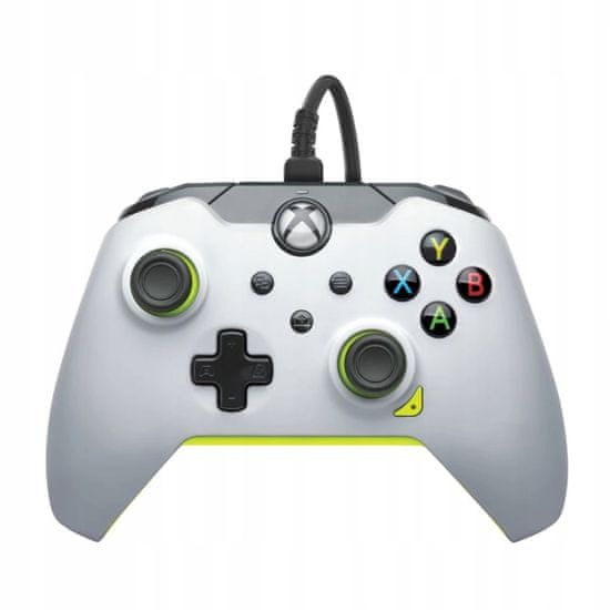 PDP Wired, Xbox Series X|S, Xbox One, PC, Electric White, Vezetékes kontroller