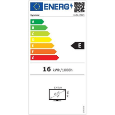 HYUNDAI HLP HLP24T329 24" HD LED TV fekete (HLP24T329)