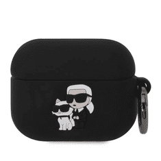 Karl Lagerfeld tok fekete KLAPRUNKC Airpods Pro készülékhez (129205)