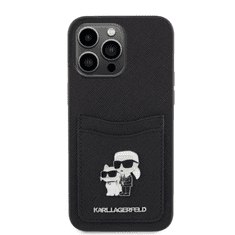 Karl Lagerfeld tok fekete KLHCP15XSAPKCNPK Apple Iphone 15 Pro Max készülékhez (129130)