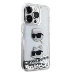 Karl Lagerfeld tok ezüst KLHCP15LLDHKCNS Apple Iphone 15 Pro készülékhez (129630)