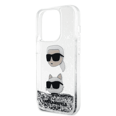 Karl Lagerfeld tok ezüst KLHCP15LLDHKCNS Apple Iphone 15 Pro készülékhez (129630)