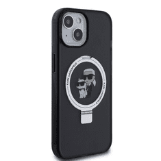 Karl Lagerfeld tok fekete KLHMP15MHMRSKCK Apple Iphone 15 Plus készülékhez (129357)