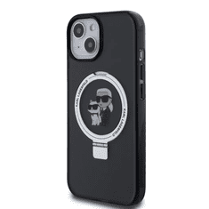 Karl Lagerfeld tok fekete KLHMP15MHMRSKCK Apple Iphone 15 Plus készülékhez (129357)