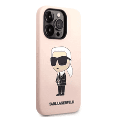 Karl Lagerfeld tok pink KLHCP15LSNIKBCP Apple Iphone 15 Pro készülékhez (129377)