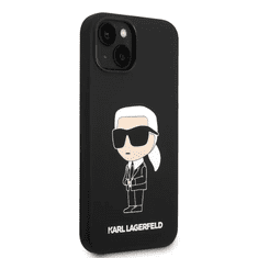 Karl Lagerfeld tok fekete KLHCP15SSNIKBCK Apple Iphone 15 készülékhez (129372)