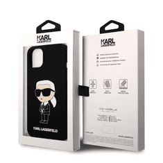 Karl Lagerfeld tok fekete KLHCP15SSNIKBCK Apple Iphone 15 készülékhez (129372)