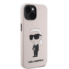 Karl Lagerfeld tok pink KLHCP15SSNIKBCP Apple Iphone 15 készülékhez (129376)