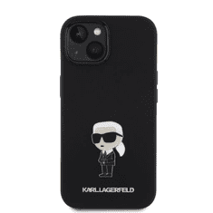 Karl Lagerfeld tok fekete KLHCP15SSMHKNPK Apple Iphone 15 készülékhez (129363)