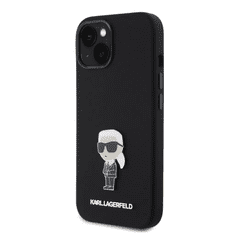 Karl Lagerfeld tok fekete KLHCP15SSMHKNPK Apple Iphone 15 készülékhez (129363)