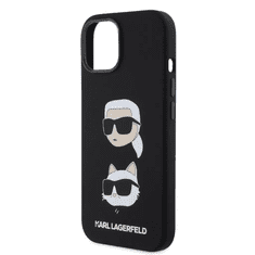 Karl Lagerfeld tok fekete KLHCP15SSDHKCNK Apple Iphone 15 készülékhez (129365)