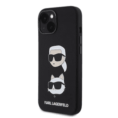 Karl Lagerfeld tok fekete KLHCP15SSDHKCNK Apple Iphone 15 készülékhez (129365)