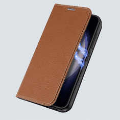 Dux Ducis Samsung Galaxy A54 5G SM-A546B, Oldalra nyíló tok, stand, közepesen ütésálló, Skin X2, fekete (RS135233)