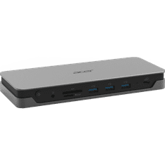 Acer USB Type-C Gen 1 Dock Vezetékes USB 3.2 Gen 1 (3.1 Gen 1) Type-C Szürke (GP.DCK11.00Q)
