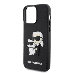 Karl Lagerfeld tok fekete KLHCP15X3DRKCNK Apple Iphone 15 Pro Max készülékhez (129159)