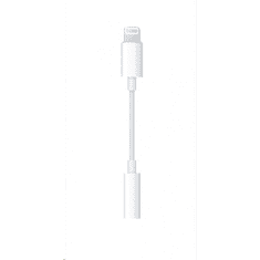 Apple Lightning -> 3,5 mm jack adapter kábel fehér (MMX62ZM/A) (MMX62ZM/A)