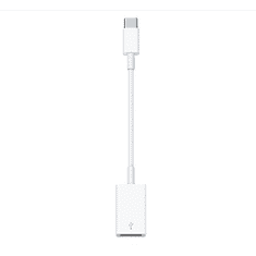 Apple adapter kábel (USB - Type-C, 12cm) FEHÉR (MJ1M2ZM/A) (MJ1M2ZM/A)